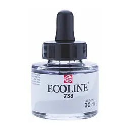 Фарба акварельна рідка Ecoline (738) Сіро-золота світла 30 мл Royal Talens (8712079407483)
