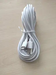 Кабель для заряджання та живлення Digital USB - micro USB 12 м Білий (USB-micro/12m) - мініатюра 5