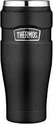 Термокружка без ручки Thermos 0.47 л Stainless King Travel Matt Black (160023) - мініатюра 4