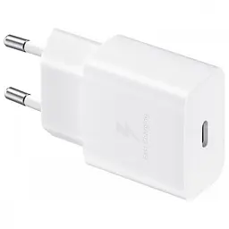 Зарядний пристрій Samsung 15W Power Adapter Type-C White (EP-T1510XW) - мініатюра 4
