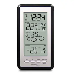 Метеостанція Technoline WS9130 Silver/Black (WS9130), Сріблястий - мініатюра 2