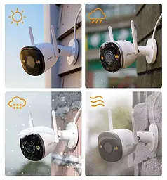 Wi-Fi IP-камера IMOU Bullet 2E 5MP (2880x1620 px, IP67) - мініатюра 4