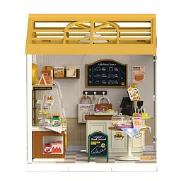 Конструктор-румбокс MINI HOUSE серії "Інтер'єр" – ПЕКАРНЯ (світло) Mini House 8011 - мініатюра 6