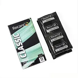 Презервативи Holographic Recare Classic Condoms 12 шт, класичні - мініатюра 3