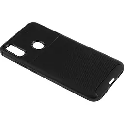Чохол-накладка Toto TPU Carbon Fiber 1.5 mm Case HuAwei Y6 2019 Black - мініатюра 3