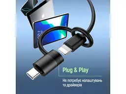 Адаптер ColorWay USB-C to Lightning (CW-AD-CL2) - мініатюра 7