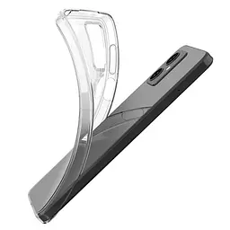TPU чохол Epic Transparent 1,5mm для Motorola Moto G14 Безбарвний (прозорий) - мініатюра 4
