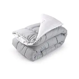 Ковдра Руно зимова силіконова 140 х 205 (321.52_Grey White) - мініатюра 2