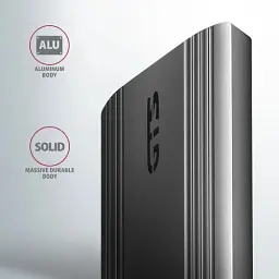 Кишеня зовнішня Axagon GTS, Grey, M.2, Type-C 3.2 Gen 2, 1xM.2 NVMe / SATA, формат 2230/2242/2260/2280, алюмінієвий корпус (EEM2-GTS2) - мініатюра 6