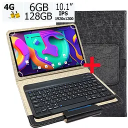 Планшет-телефон Adronix Neo Tab 10 LTE Blue 6GB/128GB DUAL SIM 10.1" IPS FULL HD 1920x1200 + Чохол із Bluetooth клавіатурою - мініатюра 2