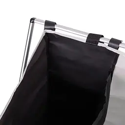 Кошик для білизни Yiwu HP-41-4 текстильний на 3 секції 65х40х58 см - мініатюра 8