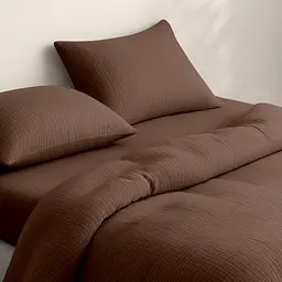 Наволочка Cosas Caramel муслінова 50х70 см карамельна (013Muslin_Caramel_50x70) - мініатюра 6