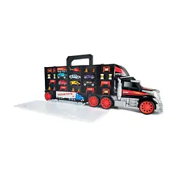 Ігровий набір Dickie Toys Трейлер перевізник авто, вантажівка з ручкою (3749023) - мініатюра 2