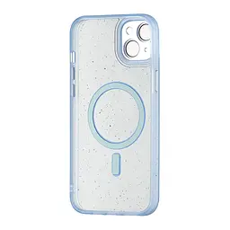 Чохол Splatter with MagSafe Protected Camera iPhone 15 Plus Light Blue - мініатюра 3