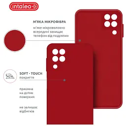 Чохол до мобільного телефона Intaleo SoftShell Samsung Galaxy A22 LTE (4G) Red (1283126558023) - мініатюра 5