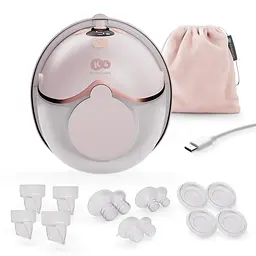 Електричний молоковідсмоктувач Kinderkraft MamaFlow Pink (KEMAFL00PNK0000) - мініатюра 2
