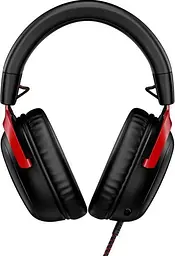 Игровая гарнитура HyperX Cloud III 3.5mm/USB-A/USB-C Black/Red (727A9AA) - миниатюра 2