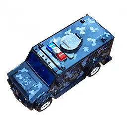 Дитяча скарбничка-сейф 27 см, від батарейок, CASH TRUCK / Дитячий сейф скарбничка для грошей - мініатюра 3
