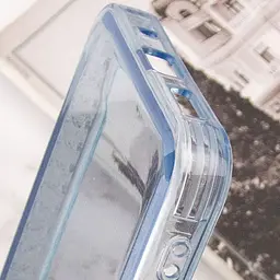 Чохол TPU Starfall Clear для Xiaomi Redmi 12C Блакитний - мініатюра 7
