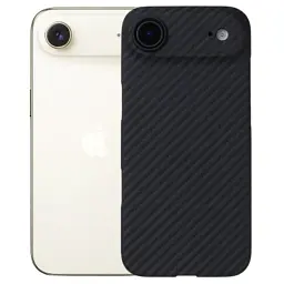 Чохол до мобільного телефона BeCover FIBRA Carbonite MagSafe Apple iPhone 17 Air Black (715407)