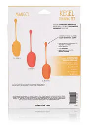 Набір вагінальних кульок California Exotic Mango, 3 шт., мульті - мініатюра 8