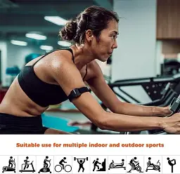 Наручний пульсометр Coospo Armband Heart Rate Monitor HW706 браслет для моніторингу серцевого ритму - мініатюра 5