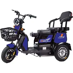 Трицикл акумуляторний Forte FAMILY-WS600 синій