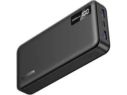 Зовнішній акумулятор (Power Bank) UGREEN PB312 20000mAh Black (25683) - мініатюра 2
