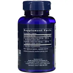 Глюкозамін та хондроїтин Life Extension Glucosamine & Chondroitin 100 капсул - мініатюра 2