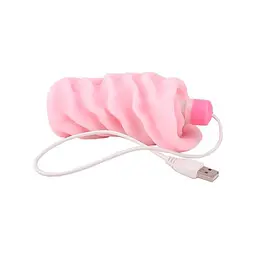 Нагрівач для мастурбатора USB 13х1,8 см Білий - мініатюра 3