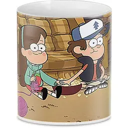 Кухоль GeekLand Gravity Falls Dipper & Mabel GF.02.16 330 мл білий - мініатюра 3