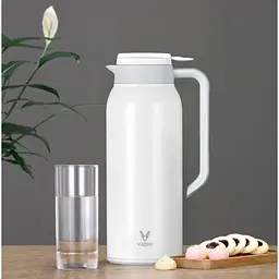 Термос Xiaomi Viomi Steel Vacuum Pot 1500 мл білий - мініатюра 3