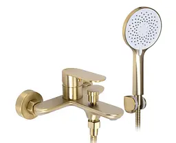 Змішувач для ванни Rea Drop brushed gold REA-B6399