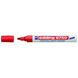 Маркер Edding Спеціальний промисловий лак-маркер Industry Paint 8750 2-4 мм Червоний (e-8750/02)