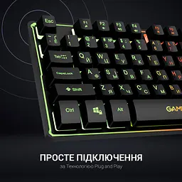 Клавіатура GamePro Nitro+ дротова (GK576) - мініатюра 5