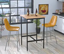Барний стіл Бруно Loft Design (Дуб Крафт золотий)