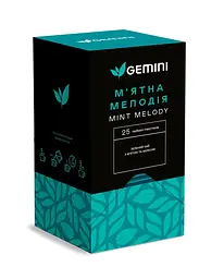 Чай Gemini М’ятна Мелодія 25 шт.
