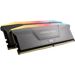 Модуль пам'яті DDR5 Corsair Vengeance RGB RS 2x16GB 6000MHz Cool Gray (CMG32GX5M2E6000Z36) [175915] - мініатюра 4