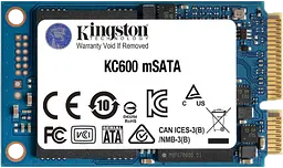 SSD mSATA накопичувач Kingston KC600 1TB (SKC600MS/1024G)