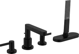 Змішувач для ванни Hansgrohe Finoris 76444670 чорний матовий