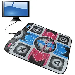 Танцювальний килимок Dance Pad (TV) музичний килимок для танців до телевізора з доставкою по Україні (ST)