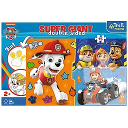 Пазли Trefl Друзі Щенячий патруль Supergiant 15 елементів (42001) - мініатюра 4