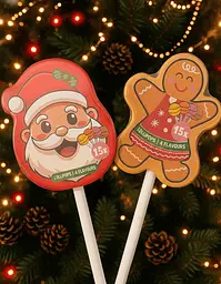 Різдвяні льодяники Becky's Lollipops XXL Санта 15шт 135г - мініатюра 4