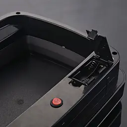 Відро для сміття сенсорне прямокутне Jah з внутрішнім відром 30 л 38x26x63 см срібний металік (JAH5113/5112 silver) - мініатюра 4