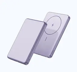 Павербанк Xiaomi Ultra Slim Magnetic Power Bank 5000 mAh (WPB0507S) Purple - мініатюра 2
