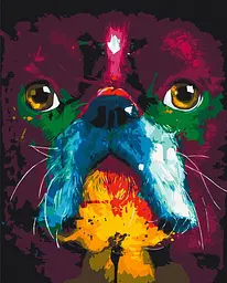 Картина за номерами ФРАНЦУЗЬКИЙ БУЛЬДОГ 40x50 см Art Craft 11650-AC