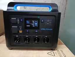 Портативна зарядна станція VDL Power HS1500 1500W 1228 WH - мініатюра 2