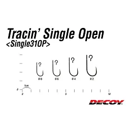 Гачок Decoy Single31 OP 8 (10 шт/уп) - мініатюра 2