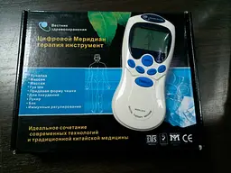 Міостимулятор для обличчя електромасажер стимулятор м'язів міо стимулятор DIGITAL THERAPY MACHINE - мініатюра 2