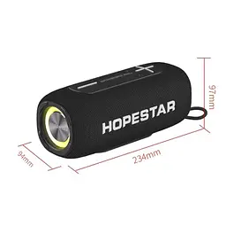 Портативна Bluetooth-колонка Hopestar P32 Сірий - мініатюра 3